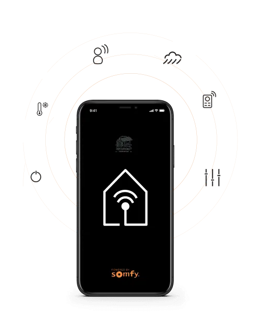 Somfy управление за перголи