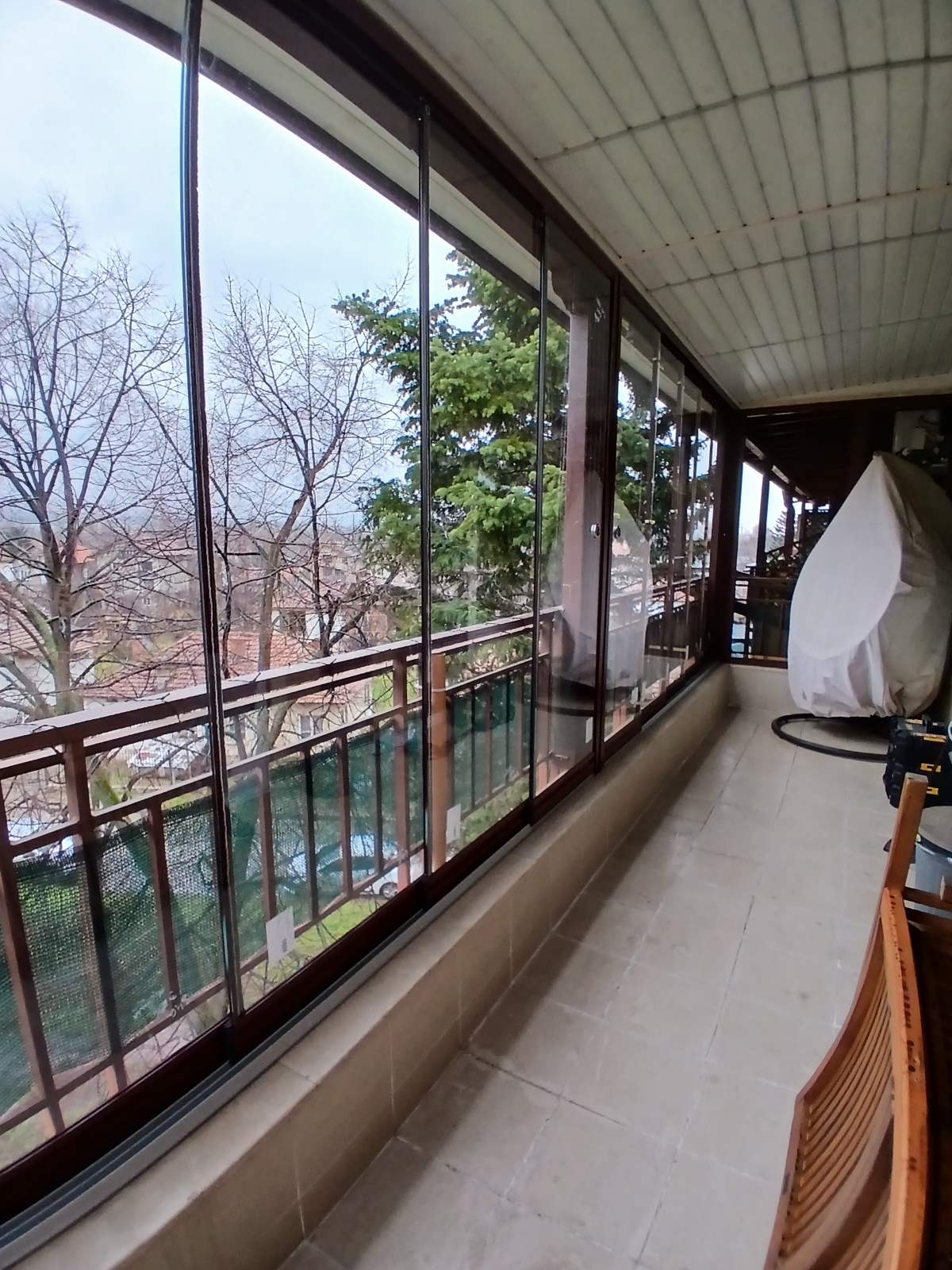 Безпрофилно плъзгане петорна релса — тераса, София