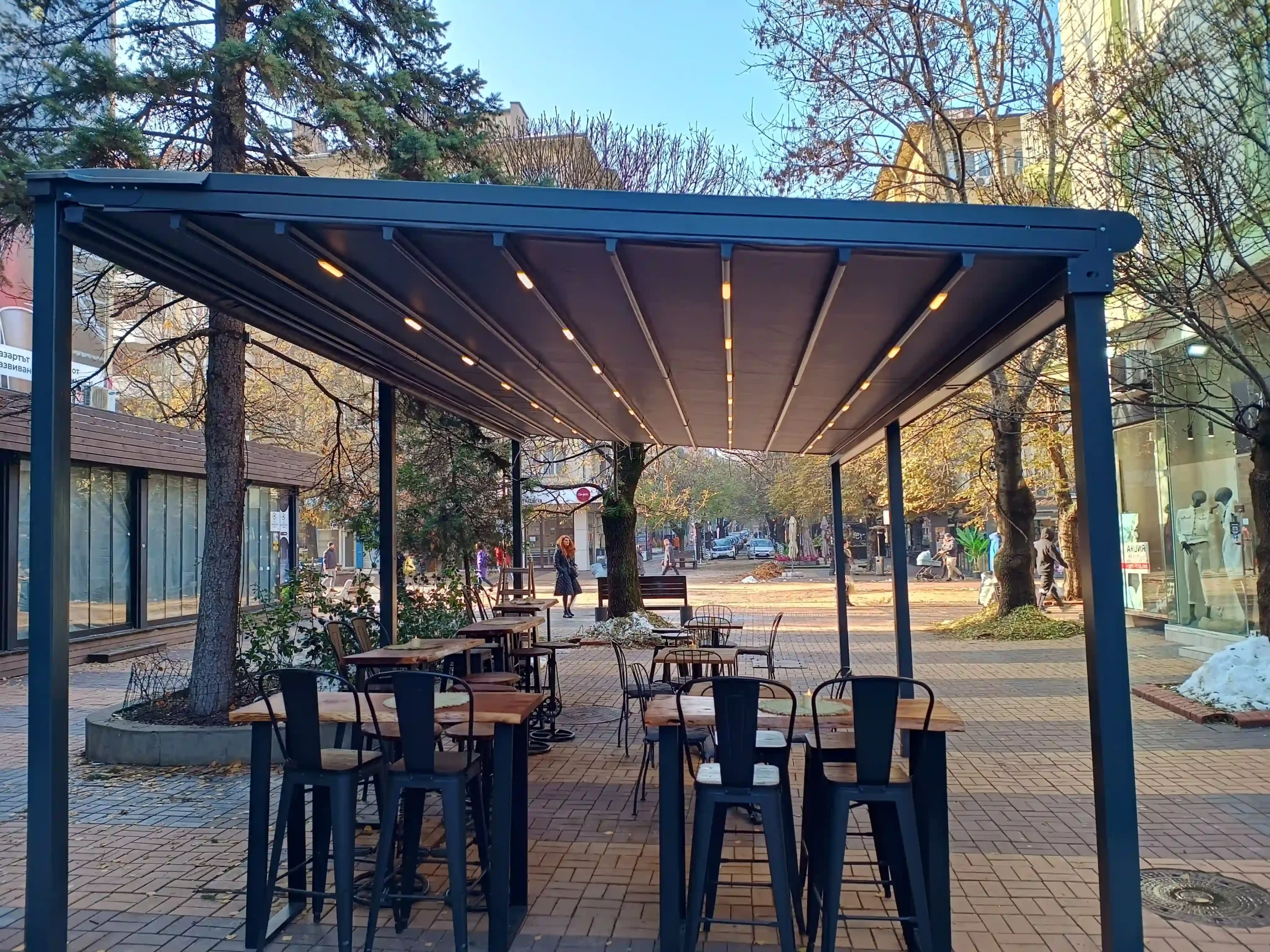 Flat пергола — ресторант THIRSTY Kitchen, бул. Витоша, Sofia
